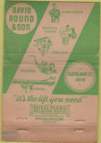 Matchbook Cover - Hoisting Equipment Cleveland OH 40 Strike