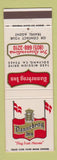 Matchbook Cover - Dannebrog Inn Solvang CA