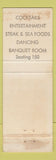 Matchbook Cover - Oxbow Inn Casa De Oro CA