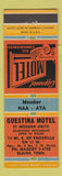 Matchbook Cover - Guestina Motel Blaine TN