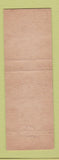 Matchbook Cover - Hotel Warner Warren OH