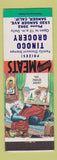 Matchbook Cover - Tinoco Grocery Sanger CA hillbilly