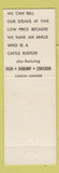 Matchbook Cover - Mr Angus' Steak Houses