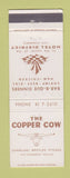 Matchbook Cover - Copper Cow BBQ Dallas TX