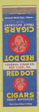 Matchbook Cover - Red Dot Cigars Red Lion PA WEAR