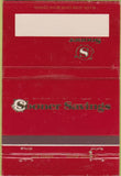 Matchbook Cover - Sooner Savings Bank Oklahoma WEAR red 40 Strike