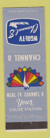 Matchbook Cover - WGAL TV Channel 8 NBC