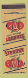 Matchbook Cover - Standby Tomato Juice
