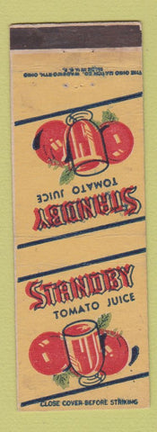 Matchbook Cover - Standby Tomato Juice