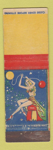 Matchbook Cover - Pinup BLANK