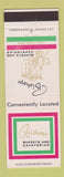 Matchbook Cover - Bishops Buffets Cafeterias Des Moines Davenport IA