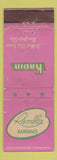 Matchbook Cover - Kadin Rambler Handbags Purses New York City WEAR