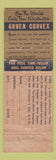 Matchbook Cover - Gruen Watches Al Ebert Merrill WEAR