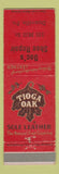 Matchbook Cover - Tioga Oak Doc's Shoe Repair Danville PA