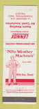 Matchbook Cover - Lennox Heating Air Conditioning Youngstown OH