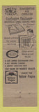 Matchbook Cover - Arctic Sircle Air Conditioning WEAR