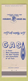 Matchbook Cover - Union Gas Propane New Albany MS