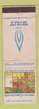 Matchbook Cover - Rockland Light and Power New Freedom Kitchens gas