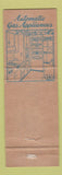 Matchbook Cover - Rockland Light and Power New Freedom Kitchens gas