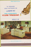 Matchbook Cover - Office Furniture Universal Match Scranton PA Barrett 40 Strike