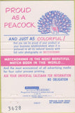 Matchbook Cover - Office Furniture Universal Match Scranton PA Barrett 40 Strike