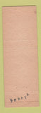 Matchbook Cover - Screws Fasteners Belgium VTR