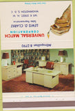 Matchbook Cover - Office Furniture Universal Match Washington DC 40 Strike