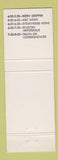 Matchbook Cover - KOLO TV Channel 8 Reno? NV Merv Griffin Mission Impossible