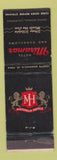 Matchbook Cover - Hotel Miramar Santa Monica CA