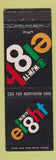 Matchbook Cover - WJW TV Channel 8 OH
