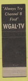 Matchbook Cover - WGAL TV Channel 8