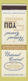 Matchbook Cover - National Central Bank PA