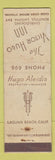 Matchbook Cover - Victor Hugo Inn Laguna Beach CA WEAR