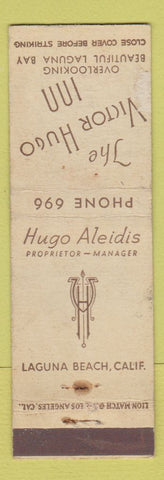 Matchbook Cover - Victor Hugo Inn Laguna Beach CA WEAR