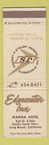 Matchbook Cover - Edgewater Inn Long Beach CA