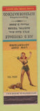 Matchbook Cover - Joe Croisdale Superior Match Austin TX pinup