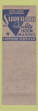 Matchbook Cover - Joe Croisdale Superior Match Austin TX pinup