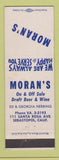 Matchbook Cover - Moran's Liquor Bar Sebastopol CA