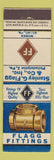 Matchbook Cover - Flagg Fittings Philadelphia PA feature