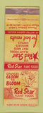 Matchbook Cover - Red Star Plant Foods WEAR