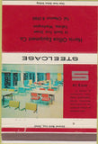 Matchbook Cover - Steelcase office furniture Yakima WA red 40 Strike