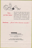 Matchbook Cover - Steelcase office furniture Yakima WA red 40 Strike
