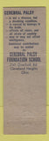 Matchbook Cover - Cerebral Palsy Foundation Cleveland OH
