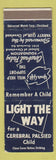 Matchbook Cover - Cerebral Palsy Foundation Cleveland OH