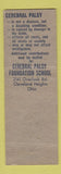 Matchbook Cover - Cerebral Palsy Foundation Cleveland OH