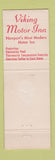Matchbook Cover - Viking Hotel Motor Inn Newport RI