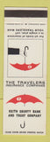 Matchbook Cover - Travelers Insurance Keith County