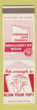 Matchbook Cover - GE General Electric Air Conditioners