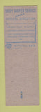 Matchbook Cover - Baby Diaper Service Milwaukee WI SAMPLE