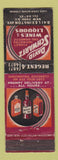 Matchbook Cover - David Schwartz Liquor New York City